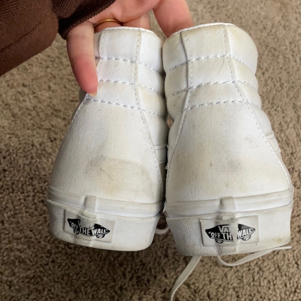 Vans high top sneakers